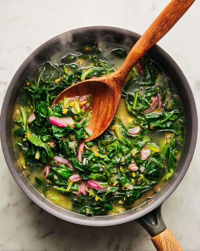 Sautéed Swiss Chard with Lemon and Parmesan Recipe