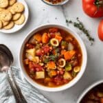 Easy Manhattan Clam Chowder (Stovetop or Slow Cooker) Recipe