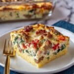 Leftover Cornbread Breakfast Bake Recipe