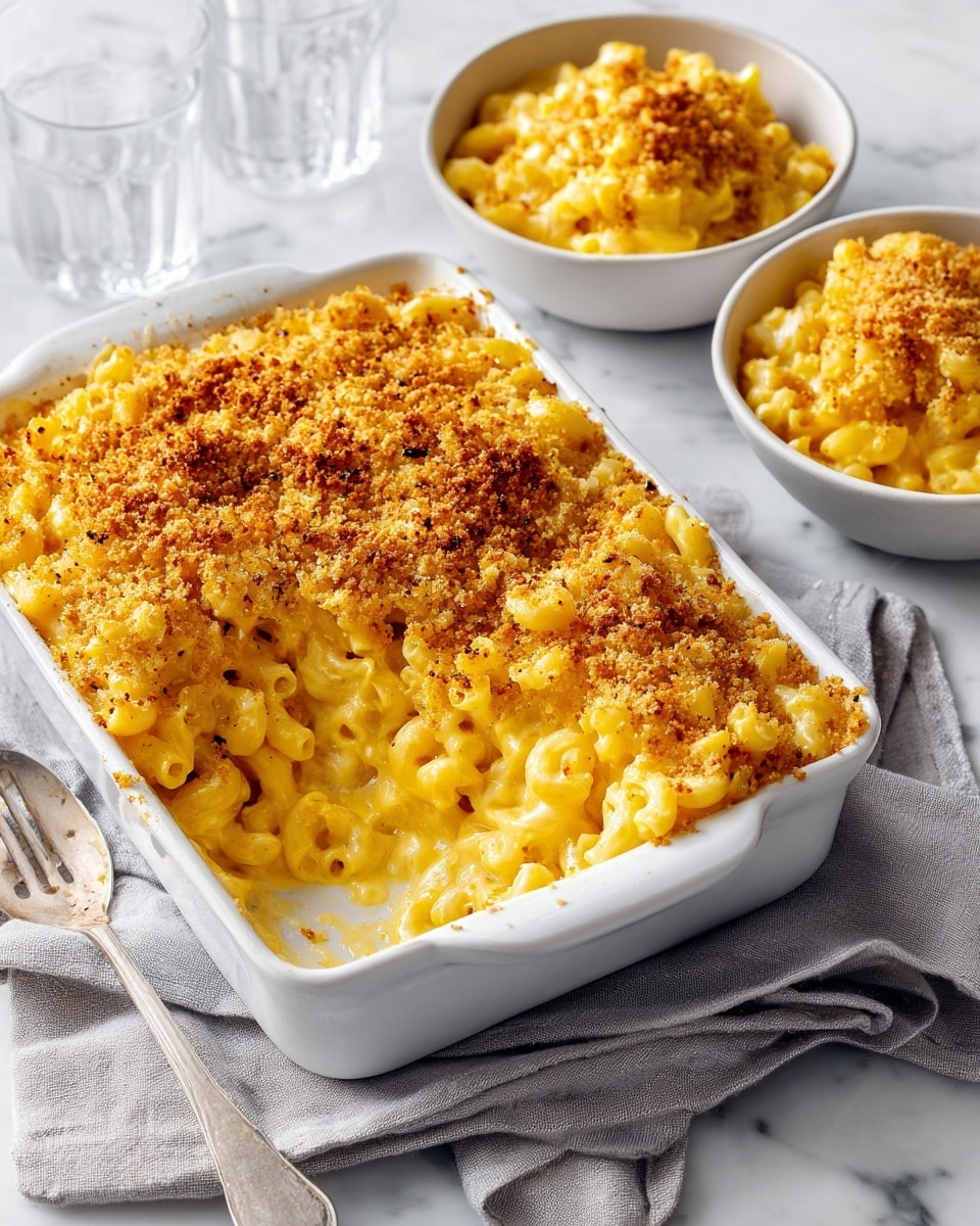 A white pan filled with bright yellow cheese sauce, smooth and creamy in texture, nearly full and slightly glossy. On top, a pile of uncooked pale yellow elbow macaroni sits in the center, with some pieces partially submerged in the cheese sauce. A wooden spoon with a rich brown handle rests on the left side of the pan, touching the macaroni and sauce. The pan is placed on a white marbled surface with soft gray veins visible. photo taken with an iphone --ar 4:5 --v 7