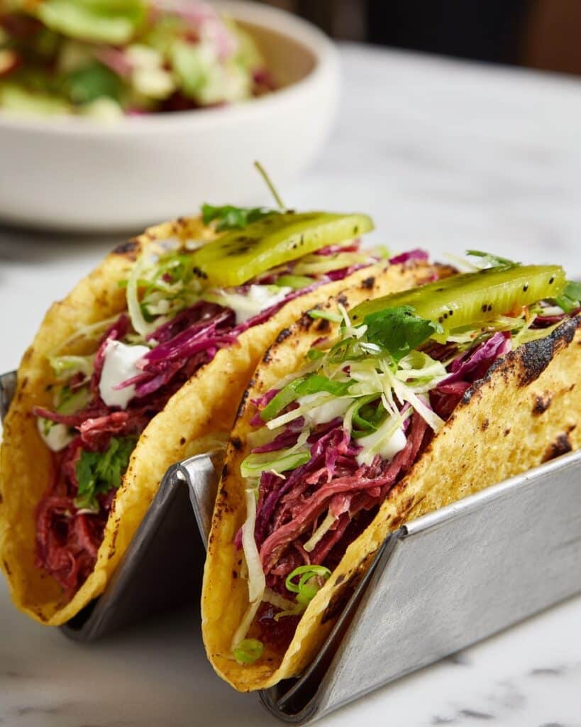 Corned Beef Irish Tacos Recipe