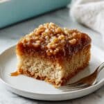 Oatmeal Cake with Coconut, Pecans, and a Caramelized Topping Recipe