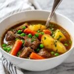 Hearty Lamb Stew with Vegetables and Guinness Recipe