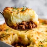 Classic Cottage Pie with Beef and Mashed Potatoes Recipe