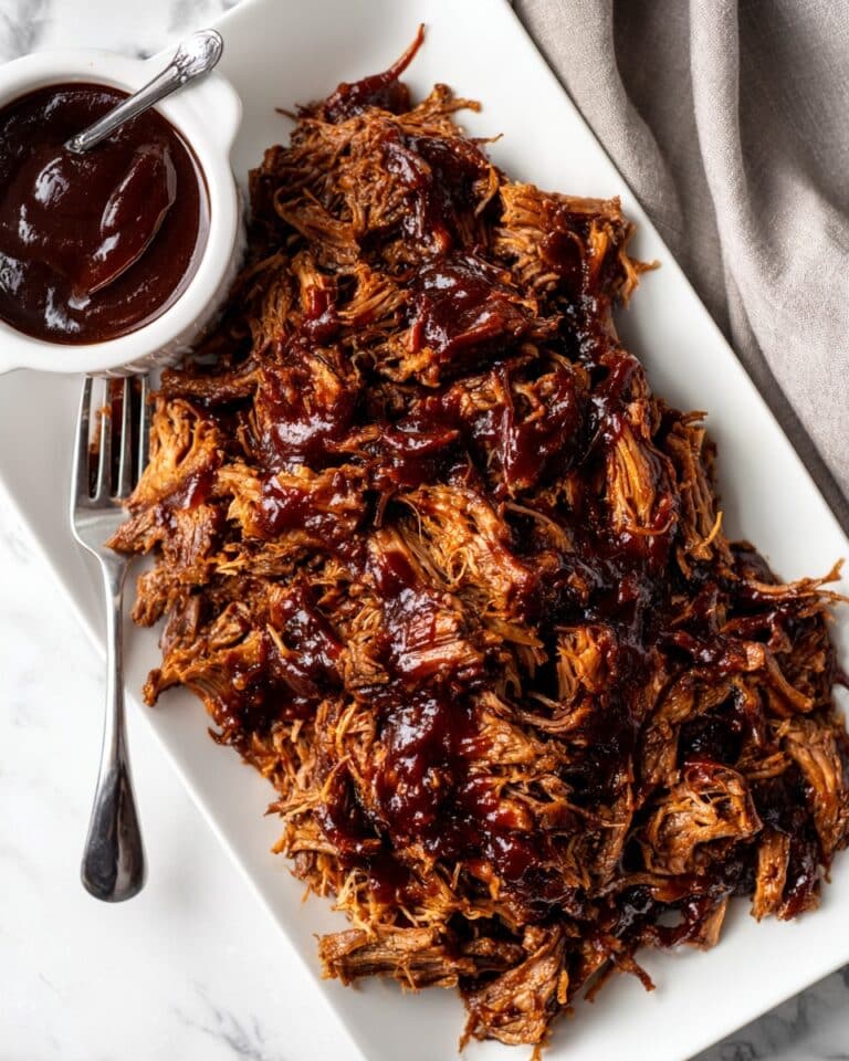Slow Cooker BBQ Beef Brisket Recipe