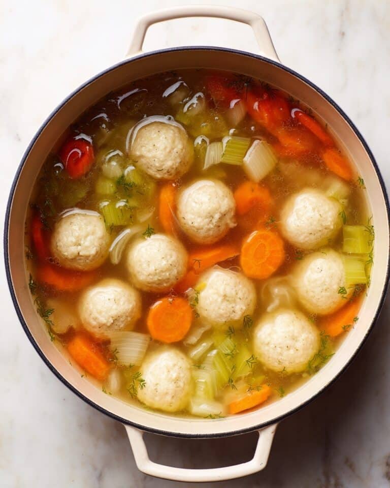 Matzo Ball Soup Recipe