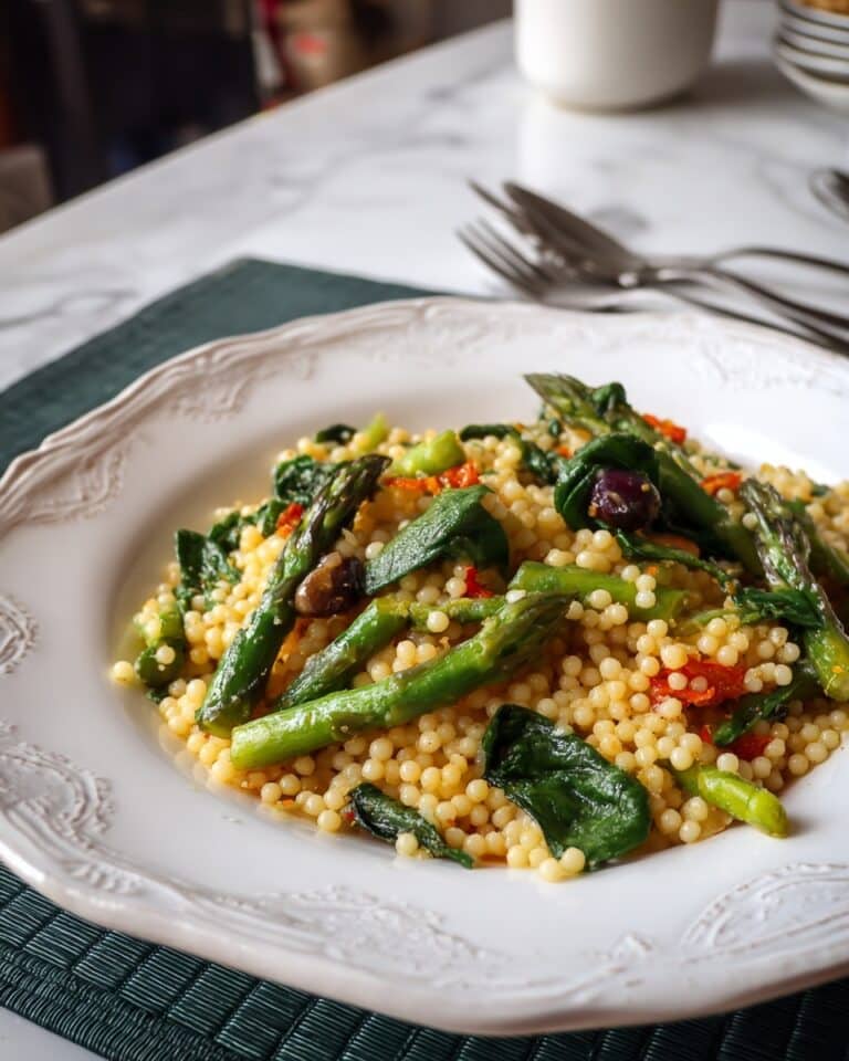 Mediterranean Pearl Couscous Salad Recipe