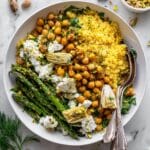 Spring Pearl Couscous Salad with Asparagus and Dill Recipe