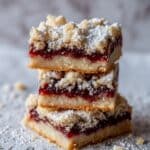 Jam Shortbread Bars Recipe