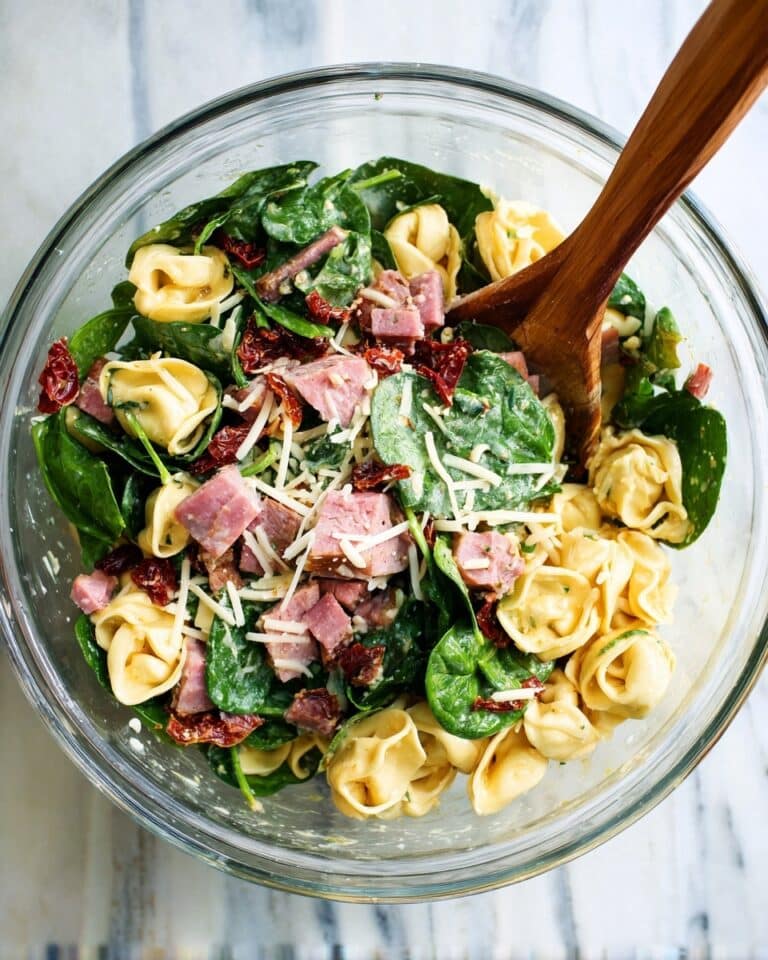 Tuscan Tortellini Pasta Salad Recipe