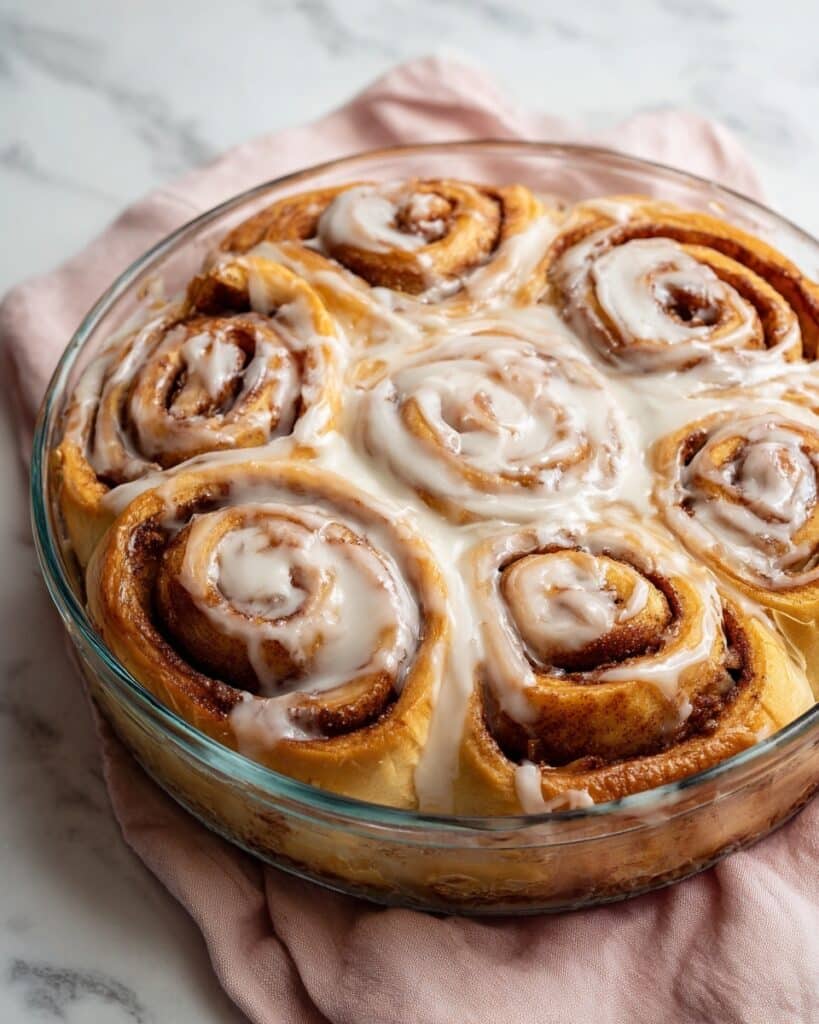 The Best Giant Cinnamon Roll Cake Recipe