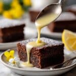 Warm Gingerbread Cake with Lemon Sauce Recipe