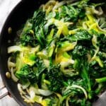 Lettuce Stir Fry with Onions Recipe