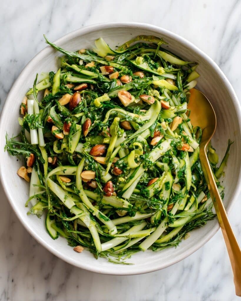 Watercress Salad with Apple, Pear, and Toasted Almonds Recipe