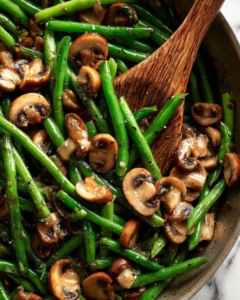 Green Beans and Mushrooms Recipe