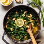 Lemon-Garlic White Bean, Kale and Fennel Soup Recipe