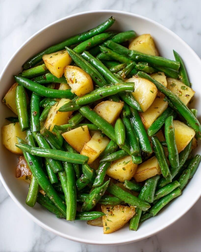 Green Beans and Fennel Bulb Stir-Fry with Lemon Recipe