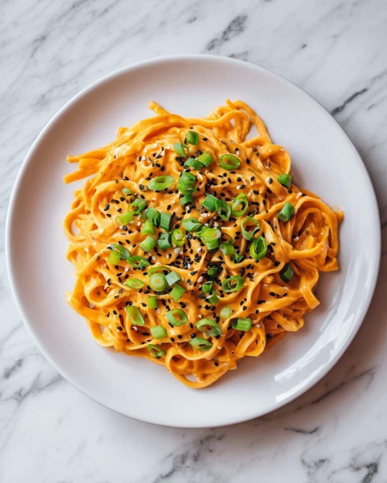 Homemade Buldak Carbonara Noodles Recipe