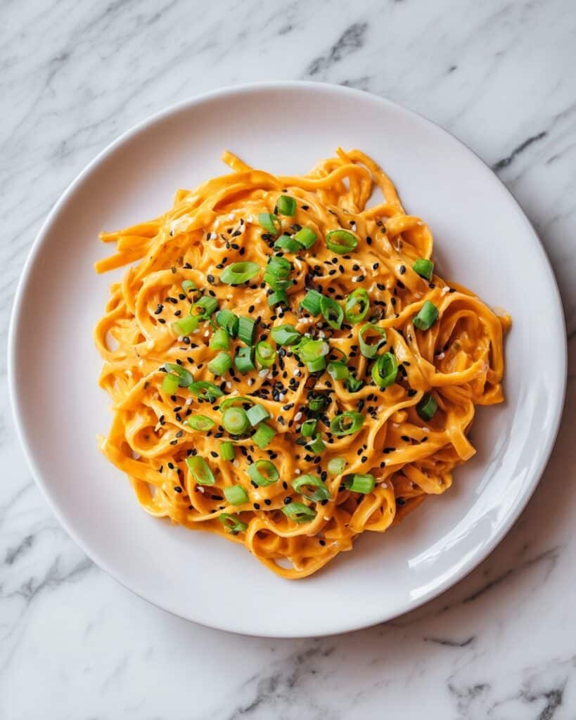 Homemade Buldak Carbonara Noodles Recipe
