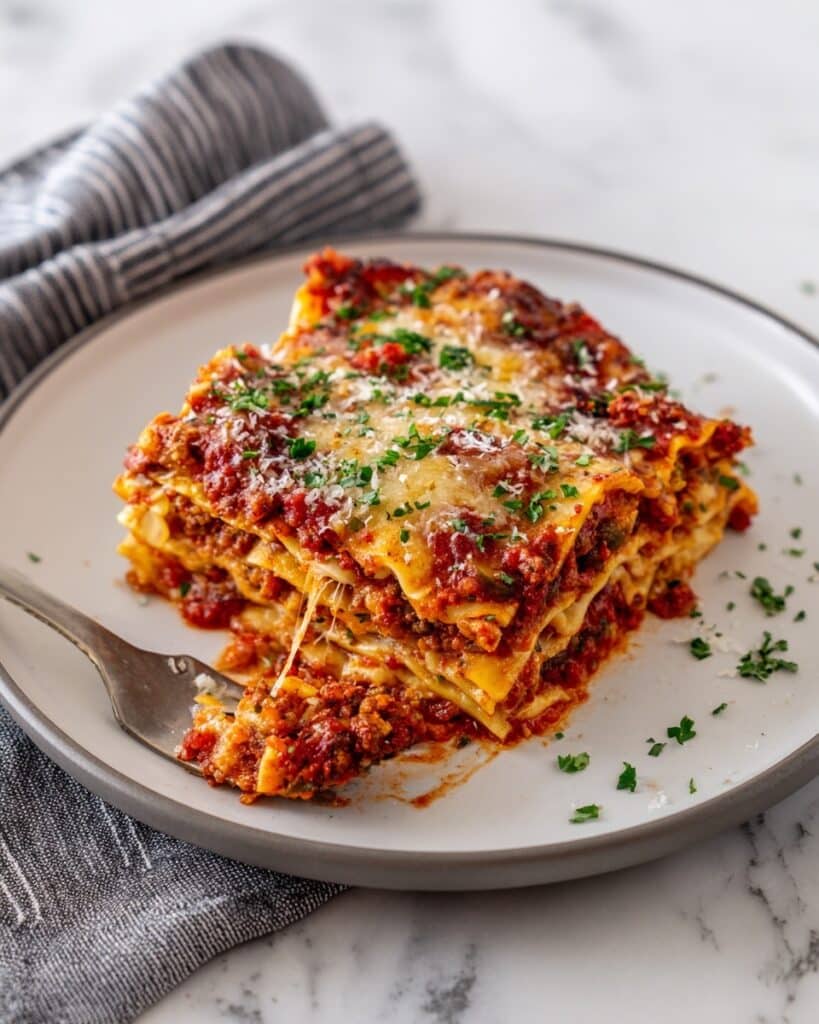 Creamy Tomato Lasagna Florentine Recipe