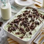 Shamrock Shake Dessert Lasagna Recipe