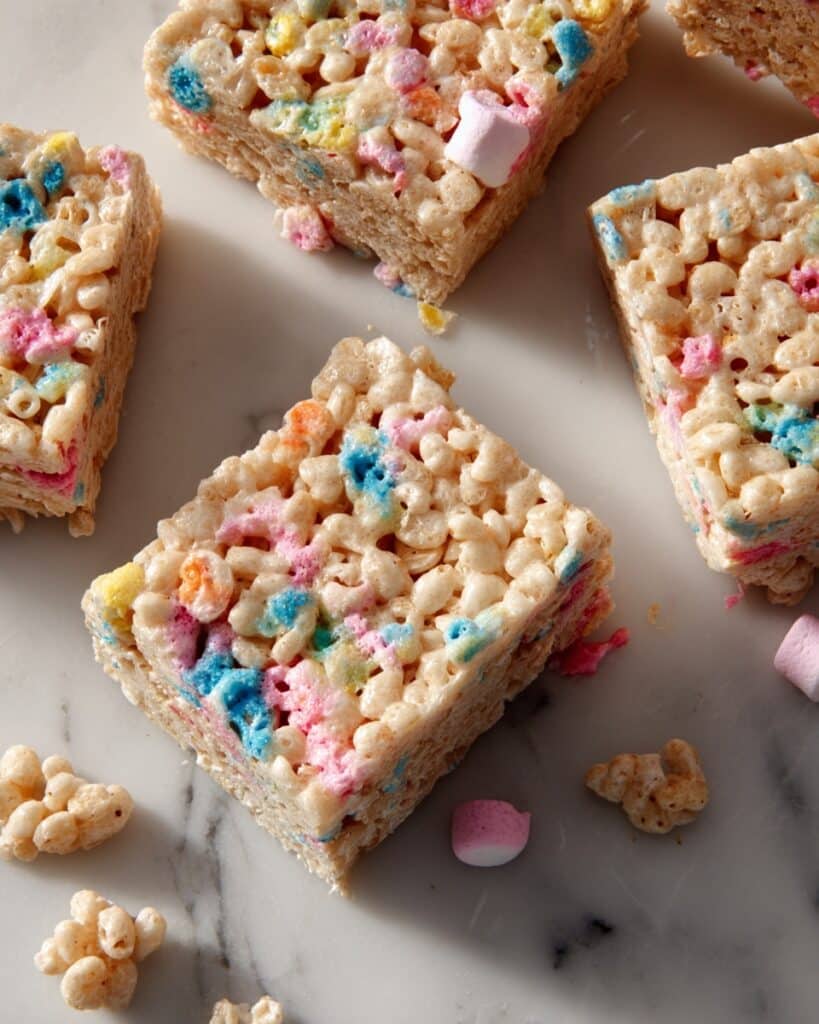 White Chocolate Lucky Charms Treats Recipe