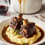 Wine Braised Short Ribs with Creamy Polenta Recipe