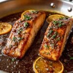 Crispy Honey Orange Glazed Salmon Recipe
