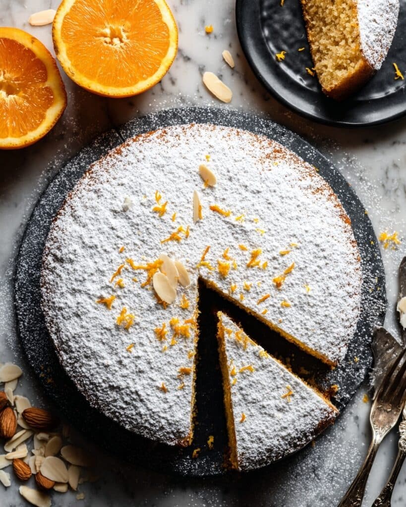 Orange Almond Honey Cake Recipe