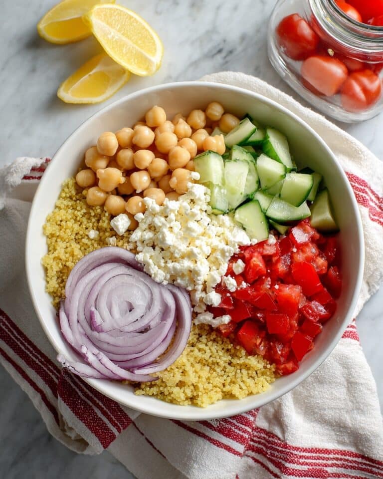 Mediterranean Chickpea and Quinoa Salad Bowl Recipe