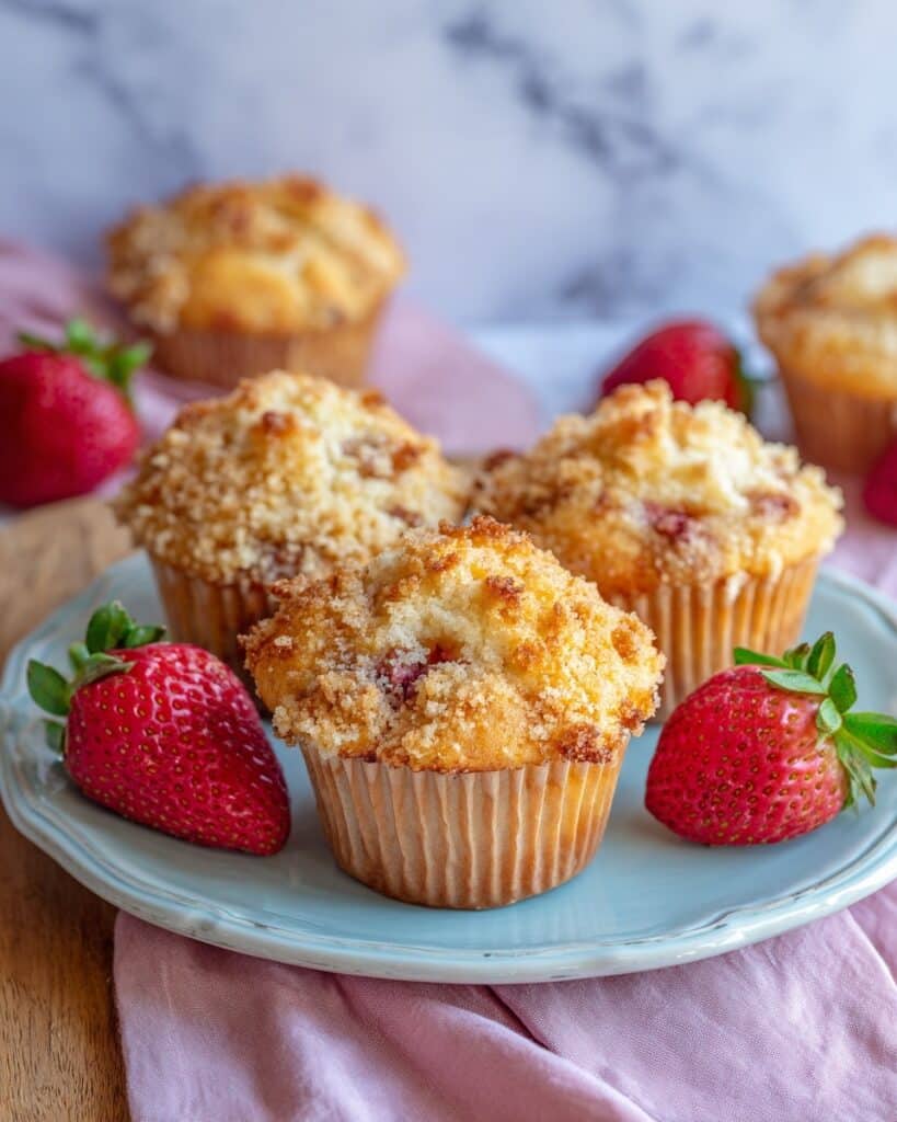 Strawberry Cheesecake Muffins Recipe