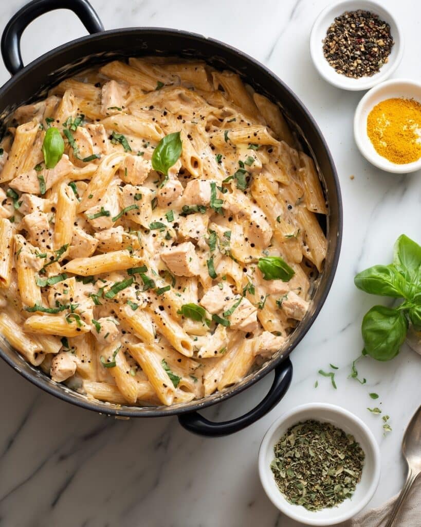 Slow Cooker Olive Garden Chicken Pasta Recipe