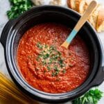 Slow Cooker Spaghetti Sauce Recipe