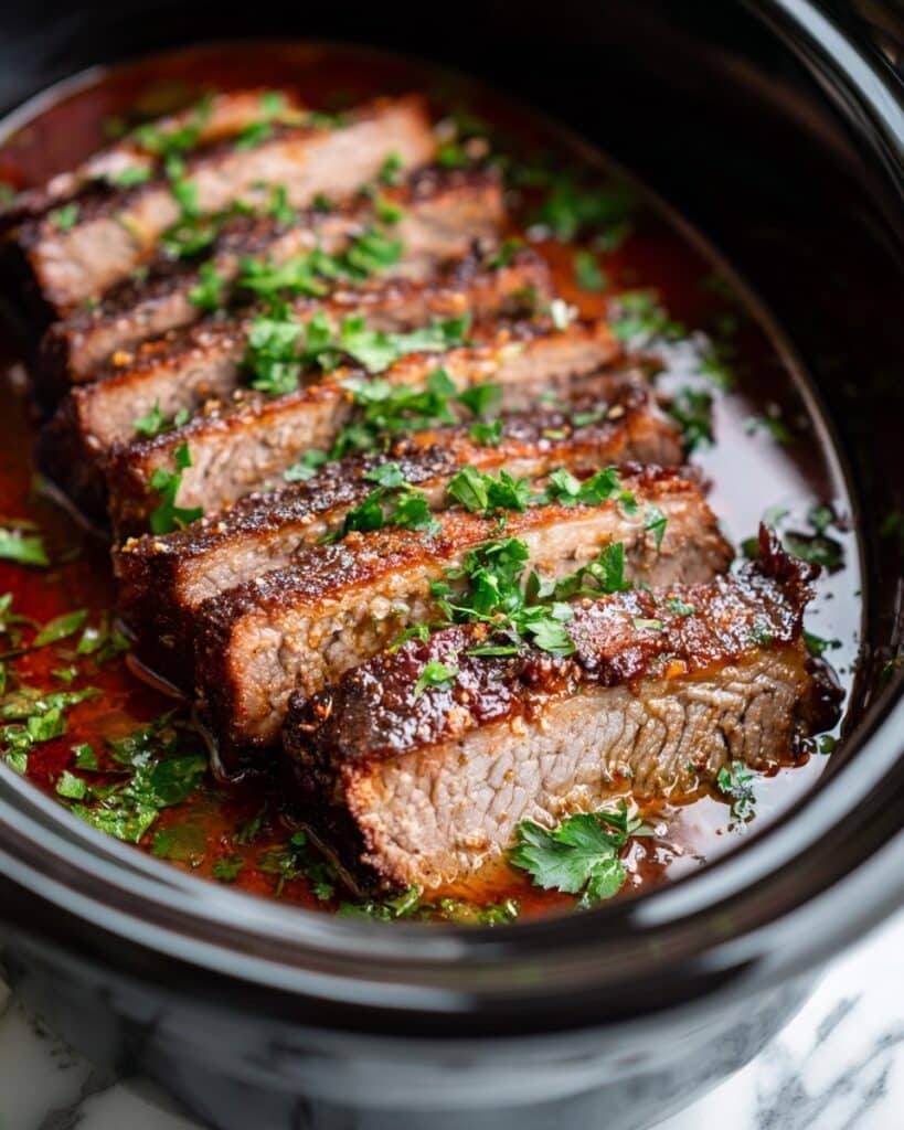 Slow Cooker Flank Steak with Spicy Brown Sugar and Smoky Paprika Rub Recipe