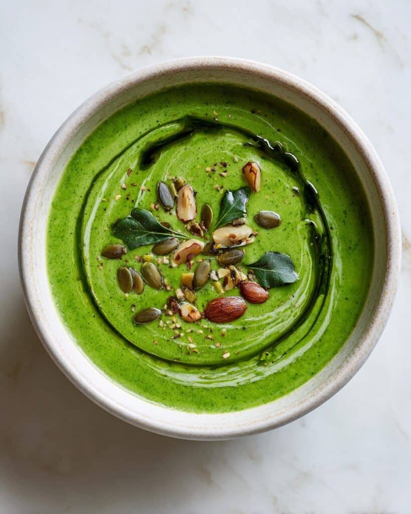 Super Healthy Watercress and Spinach Soup Recipe