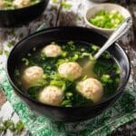 Vietnamese Meatball and Watercress Soup Recipe