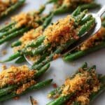 Parmesan Roasted Green Beans Recipe