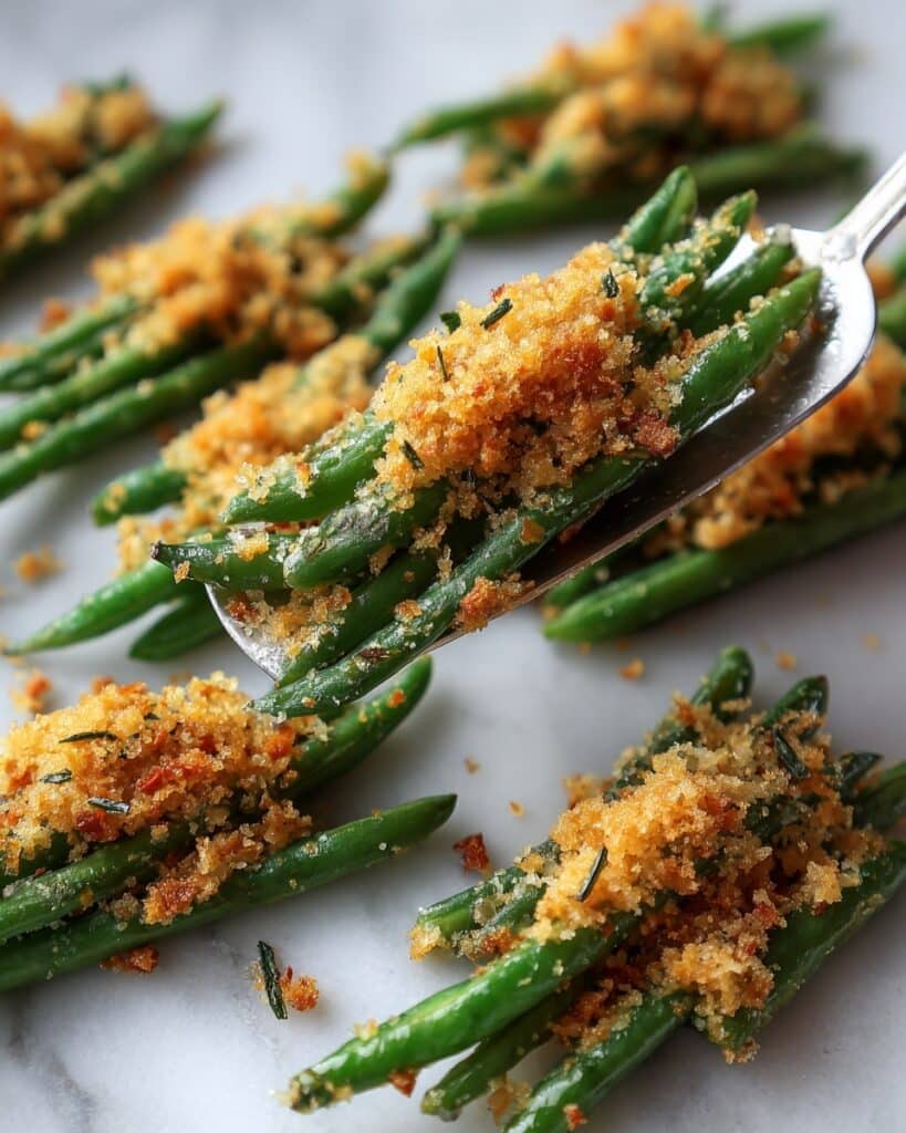 Parmesan Roasted Green Beans Recipe