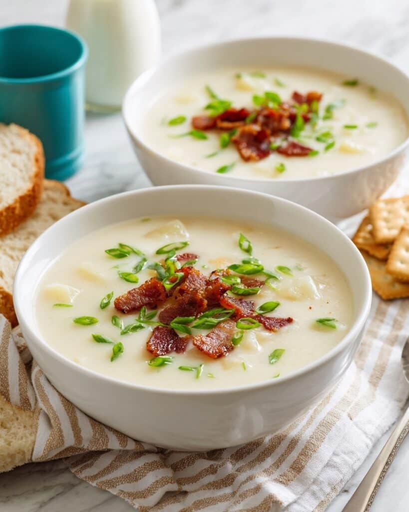 Thick and Creamy New England Clam Chowder Recipe
