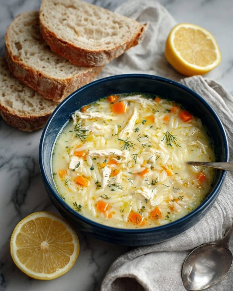 Avgolemono — Greek Lemon Chicken Soup Recipe