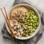 15 Minute Sesame Noodle Bowls Recipe
