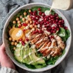 Winter Spa Salad with Lemon Chicken Recipe