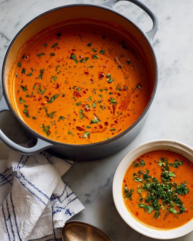 Creamy Curry Lentil Soup with Fire-Roasted Tomatoes and Coconut Milk Recipe