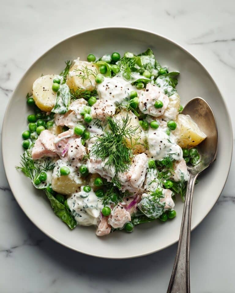 Salmon and Potato Salad with Horseradish Dressing Recipe