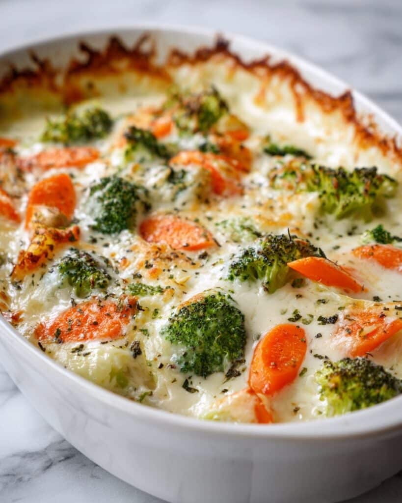Creamy Vegetable Casserole Recipe