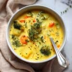 Broccoli Potato Cheese Soup Recipe