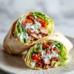 Crispy Chicken Ranch Wraps Recipe