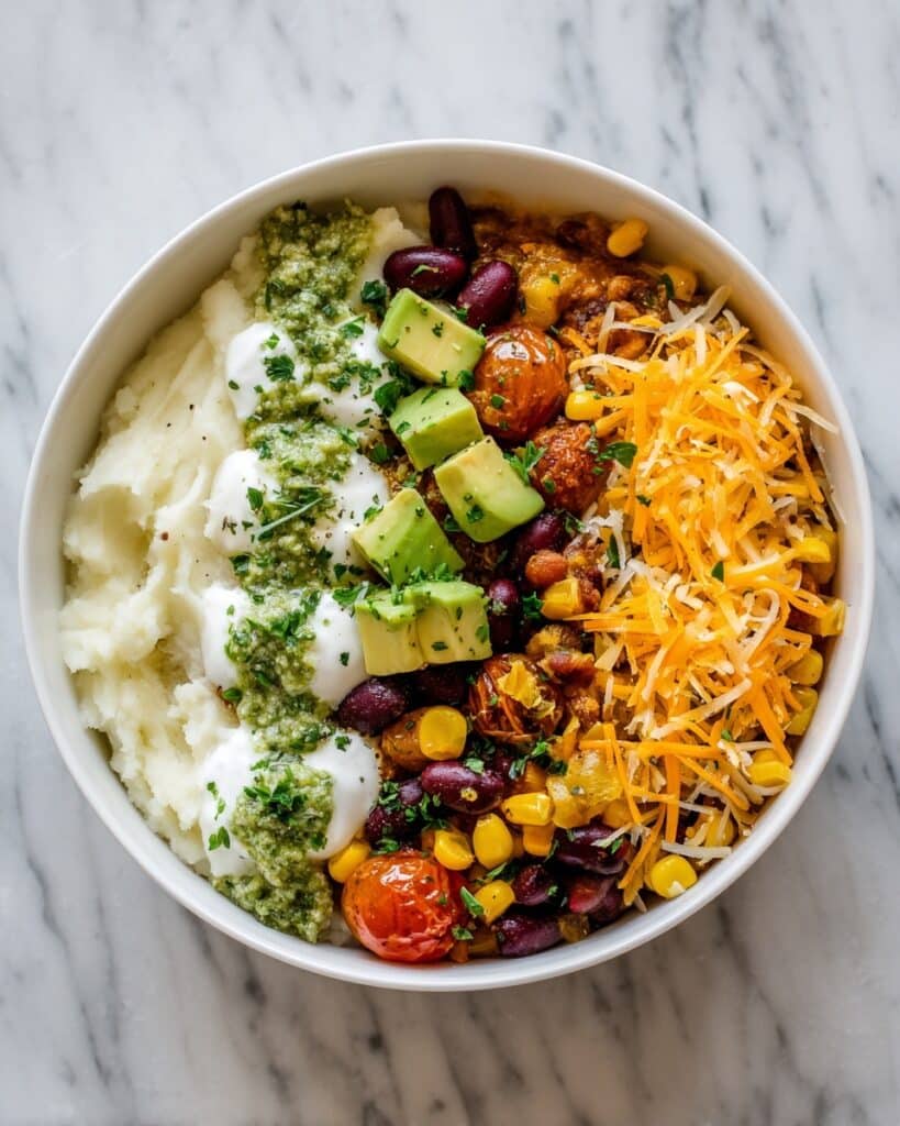 Loaded Potato Taco Bowl Recipe