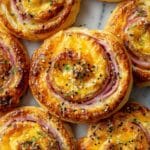 Ham and Cheese Pinwheels Recipe