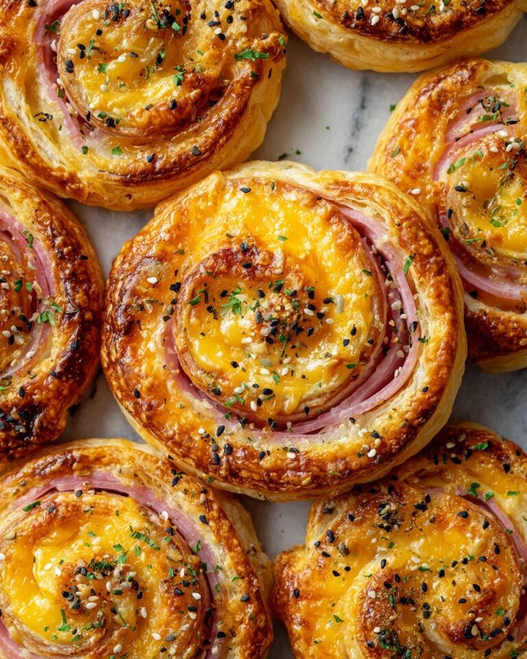 Ham and Cheese Pinwheels Recipe